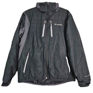 Columbia Antimony III Active Omni Shield Waterproof Jacket Black/Gray M WM4030